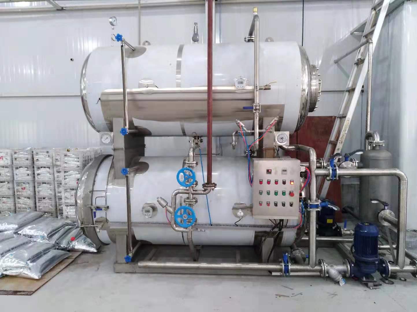 Automatic Steam Spray Sterilization Machine